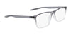 Nike 7125 Eyeglasses | Size 54 / Dark Grey/Clear Fade