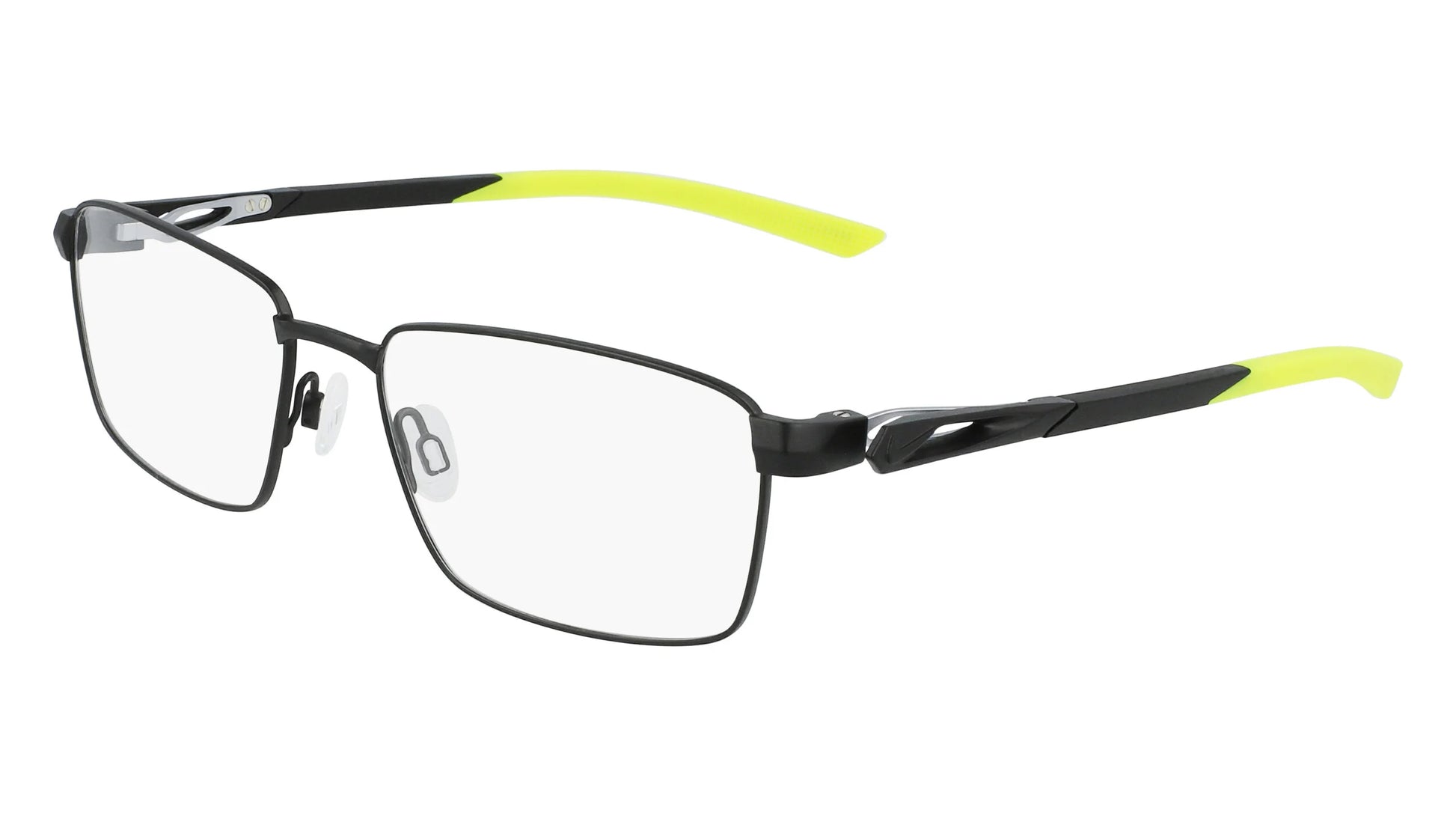 Nike 8140 Eyeglasses Satin Black / Volt
