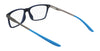 Nike 7286 Eyeglasses | Size 54 / Crystal Black