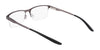 Nike 8045 Eyeglasses | Size 57 / Brushed Gunmetal/Black