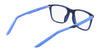 Nike 5543 Eyeglasses | Size 49 / Clear/Mystic Hibiscus