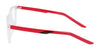 Nike 5543 Eyeglasses | Size 49 / Clear/Mystic Hibiscus