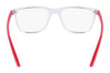 Nike 5543 Eyeglasses | Size 49 / Clear/Mystic Hibiscus