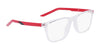 Nike 5543 Eyeglasses | Size 49 / Clear/Mystic Hibiscus
