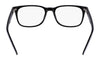 Nike 5546 Eyeglasses / Black/Pure Platinum / Size 47