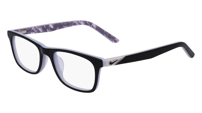 Nike 5547 Eyeglasses / Black / Wolf Grey / Size 46