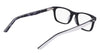 Nike 5547 Eyeglasses / Black / Wolf Grey / Size 46