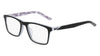 Nike 5548 Eyeglasses | Size 46 / Matte Black / Wolf Grey