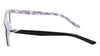 Nike 5548 Eyeglasses | Size 46 / Black / University Red