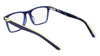 Nike 5548 Eyeglasses | Size 46 / Black / University Red