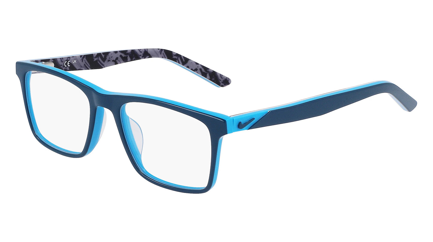 Nike 5548 Eyeglasses Space Blue / Blue Lightning
