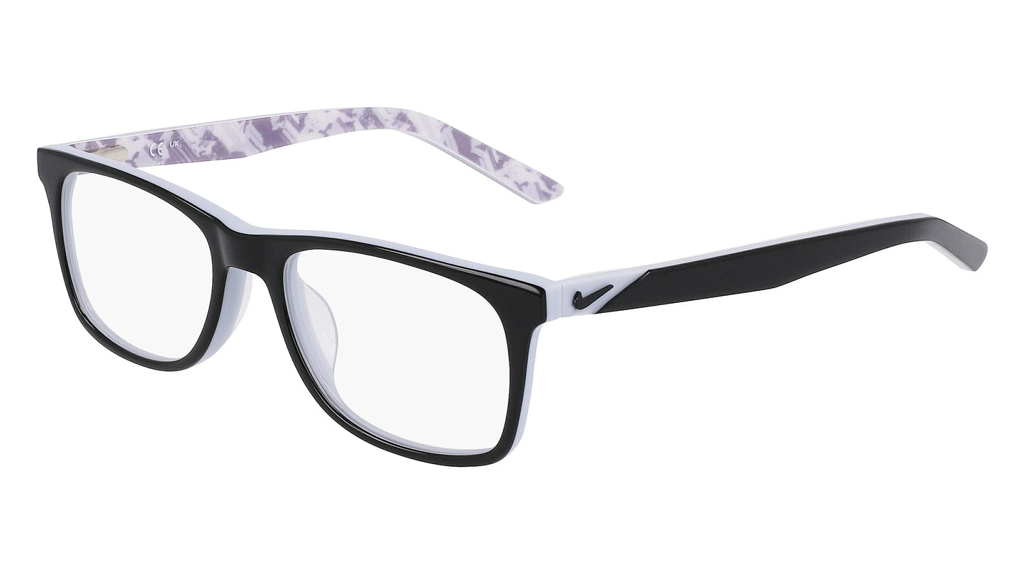 Nike 5549 Eyeglasses Matte Black / Wolf Grey
