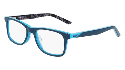 Nike 5549 Eyeglasses Space Blue / Blue Lightning