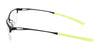 Nike 6064 Eyeglasses | Size 56 / Satin Black/Dark Grey