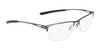 Nike 6064 Eyeglasses | Size 56 / Satin Black/Dark Grey