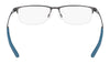 Nike 6064 Eyeglasses | Size 56 / Satin Black/Dark Grey