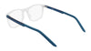 Nike 7271 Eyeglasses | Size 53 / Clear/Space Blue