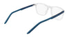 Nike 7271 Eyeglasses | Size 53 / Clear/Space Blue