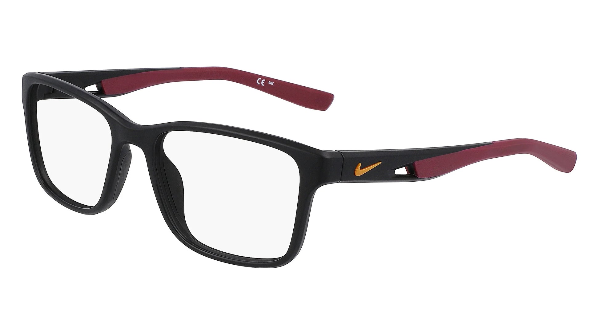 Nike 7014 Eyeglasses Matte Black / Night Maroon