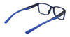 Nike 7014 Eyeglasses / Matte Black/Dark Grey / Size 53