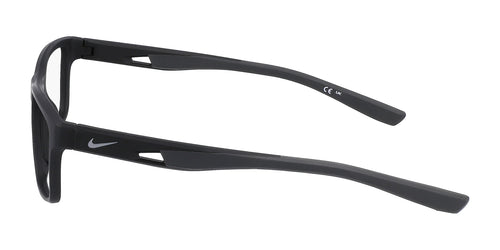 Nike 7015 Eyeglasses / Size 55 / Matte Black / Dark Grey