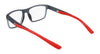 Nike 7015 Eyeglasses | Size 55 / Matte Black/Dark Grey