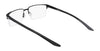Nike 8054 Eyeglasses | Size 55 / Satin Black/Matte Black