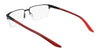 Nike 8054 Eyeglasses | Size 55 / Satin Black/Matte Black