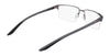 Nike 8054 Eyeglasses | Size 55 / Satin Black/Matte Black