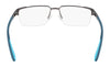 Nike 8054 Eyeglasses | Size 55 / Satin Black/Matte Black