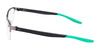 Nike 8153 Eyeglasses | Size 55 / Satin Black/Matte Black