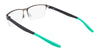 Nike 8153 Eyeglasses | Size 55 / Satin Black/Matte Black
