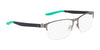 Nike 8153 Eyeglasses | Size 55 / Satin Black/Matte Black