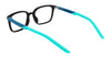 Nike 5036 Eyeglasses | Size 47 / Black/Clear Jade