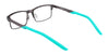 Nike 5592 Eyeglasses | Size 50 / Satin Black/Ember Glow