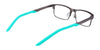 Nike 5592 Eyeglasses | Size 50 / Satin Black/Ember Glow