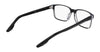 Nike 7160 Eyeglasses | Size 55 / Black/Crystal Clear