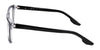 Nike 7163 Eyeglasses | Size 55 / Black/Crystal Clear