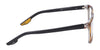 Nike 7163 Eyeglasses | Size 55 / Black/Crystal Clear