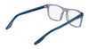 Nike 7163 Eyeglasses | Size 55 / Black/Crystal Clear