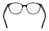 Nike 7164 Eyeglasses | Size 52 / Black/Crystal Clear