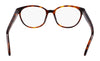 Nike 7164 Eyeglasses | Size 52 / Black/Crystal Clear