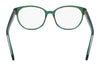 Nike 7164 Eyeglasses | Size 52 / Black/Crystal Clear