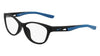Nike 5039 Eyeglasses | Size 49 / Matte Black / Industrial Blue
