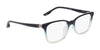 Nike 5054 Eyeglasses | Size 49 / Black/Crystal Gradient
