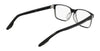 Nike 7160LB Eyeglasses | Size 56 / Black/Crystal Clear