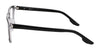 Nike 7163LB Eyeglasses | Size 55 / Black/Crystal Clear