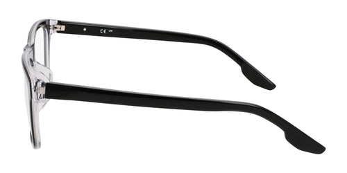 Nike 7163LB Eyeglasses / Size 55 / Black/Crystal Clear