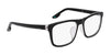 Nike 7163LB Eyeglasses | Size 55 / Black/Crystal Clear