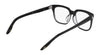 Nike 7167LB Eyeglasses | Size 52 / Black/Crystal Clear